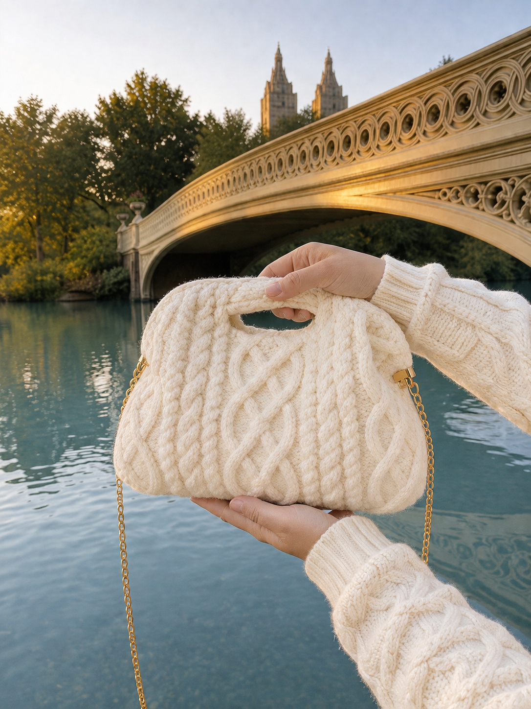 Crochet Crossbody Bag