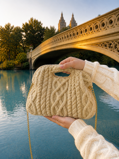 Crochet Crossbody Bag