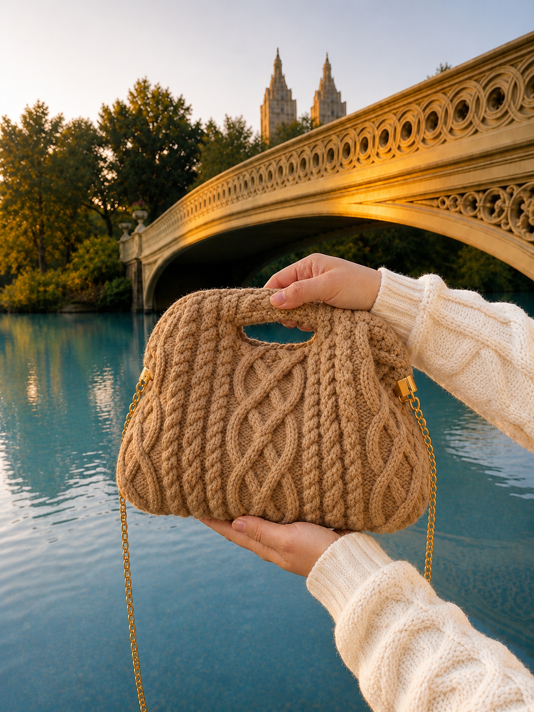 Crochet Crossbody Bag